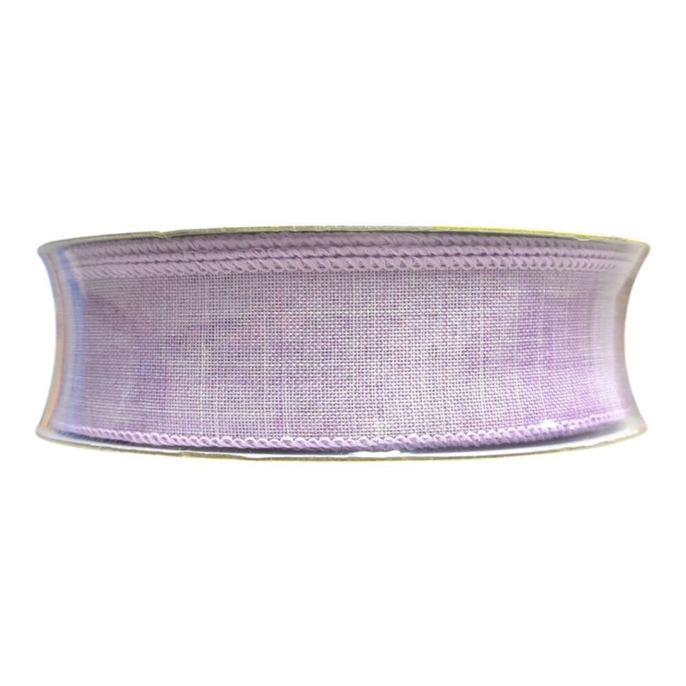 Member's Mark Wired Edge Premium Spring Ribbon, 1.5in Wide x 50yds - Lavender